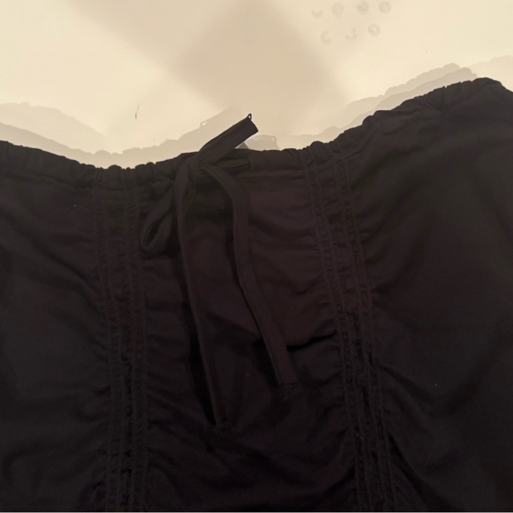 Neon Buddha Black Mini Skirt - Picture 3 of 7